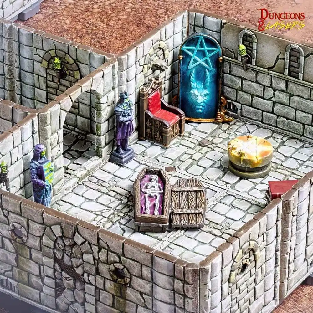 Dungeons & Lasers: Fantasy Starter Set - Geländebausatz