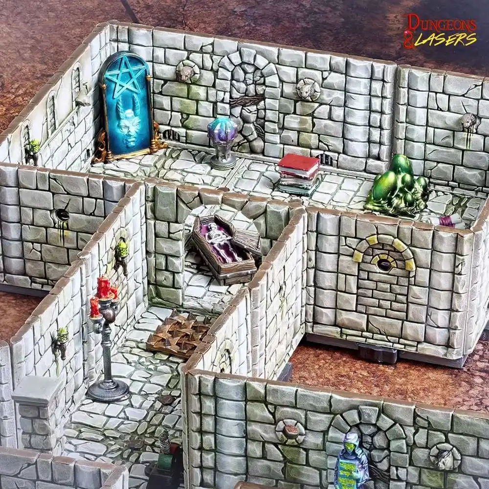 Dungeons & Lasers: Fantasy Starter Set - Geländebausatz