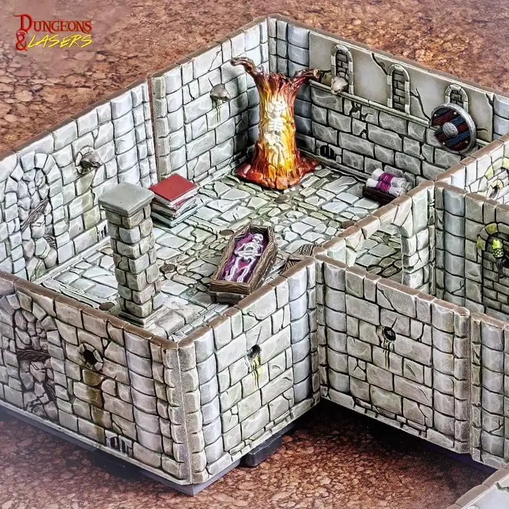 Dungeons & Lasers: Fantasy Starter Set - Geländebausatz
