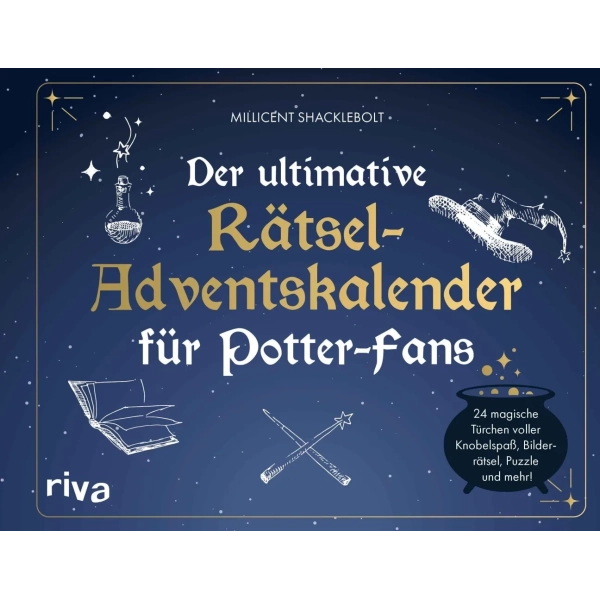 Der ultimative Rätsel-Adventskalender für Potter-Fans - DE