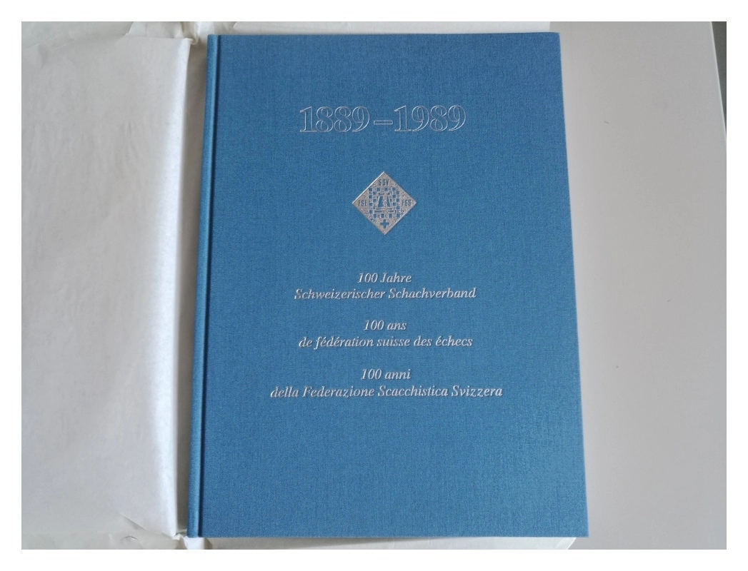 100 Jahre Schweizerischer Schachverband (1889-1989)
