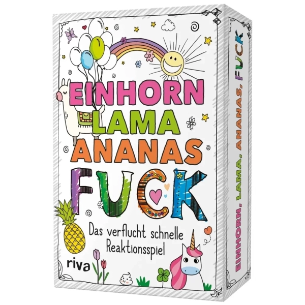 Einhorn, Lama, Ananas, FUCK - DE
