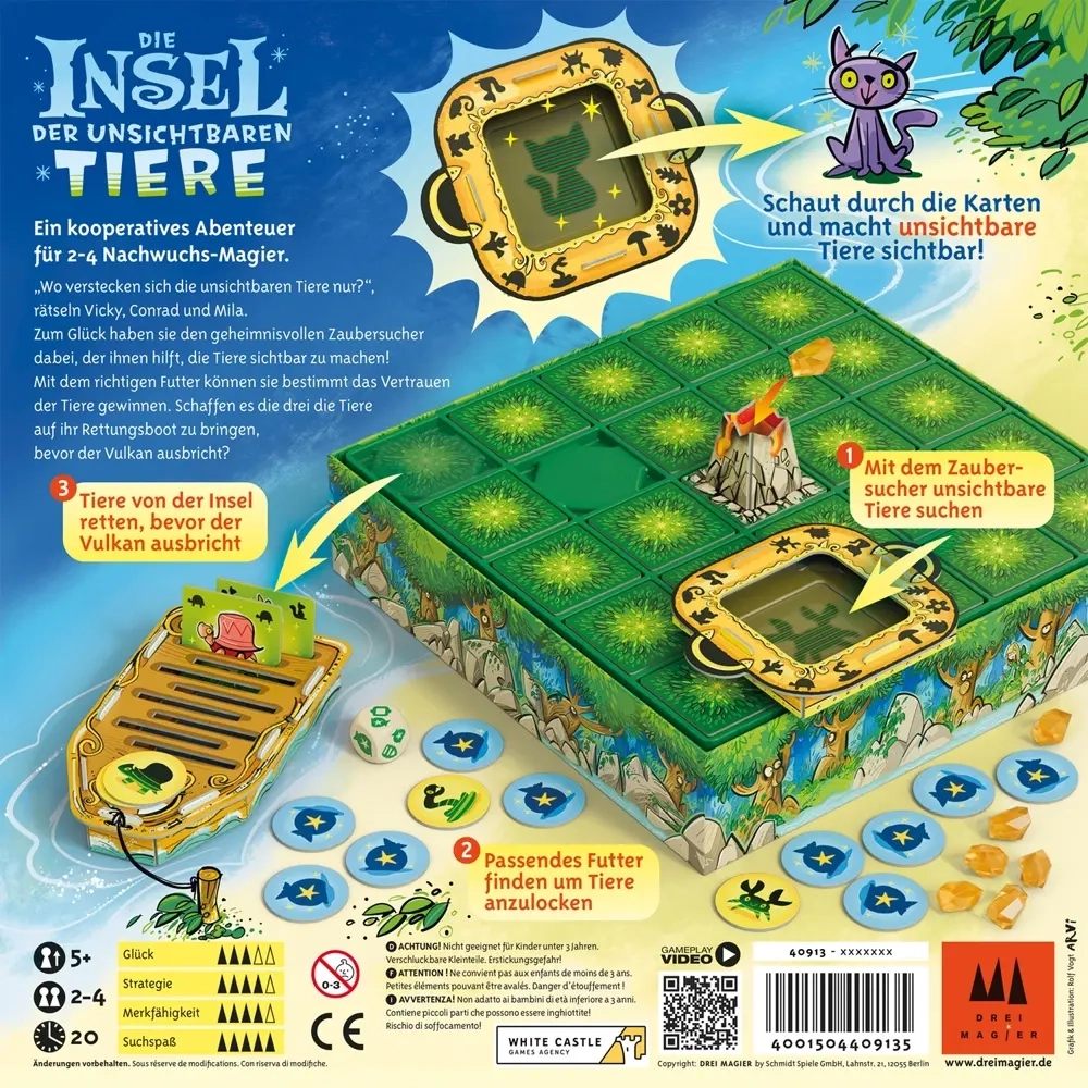Die Insel der unsichtbaren Tiere - DE
