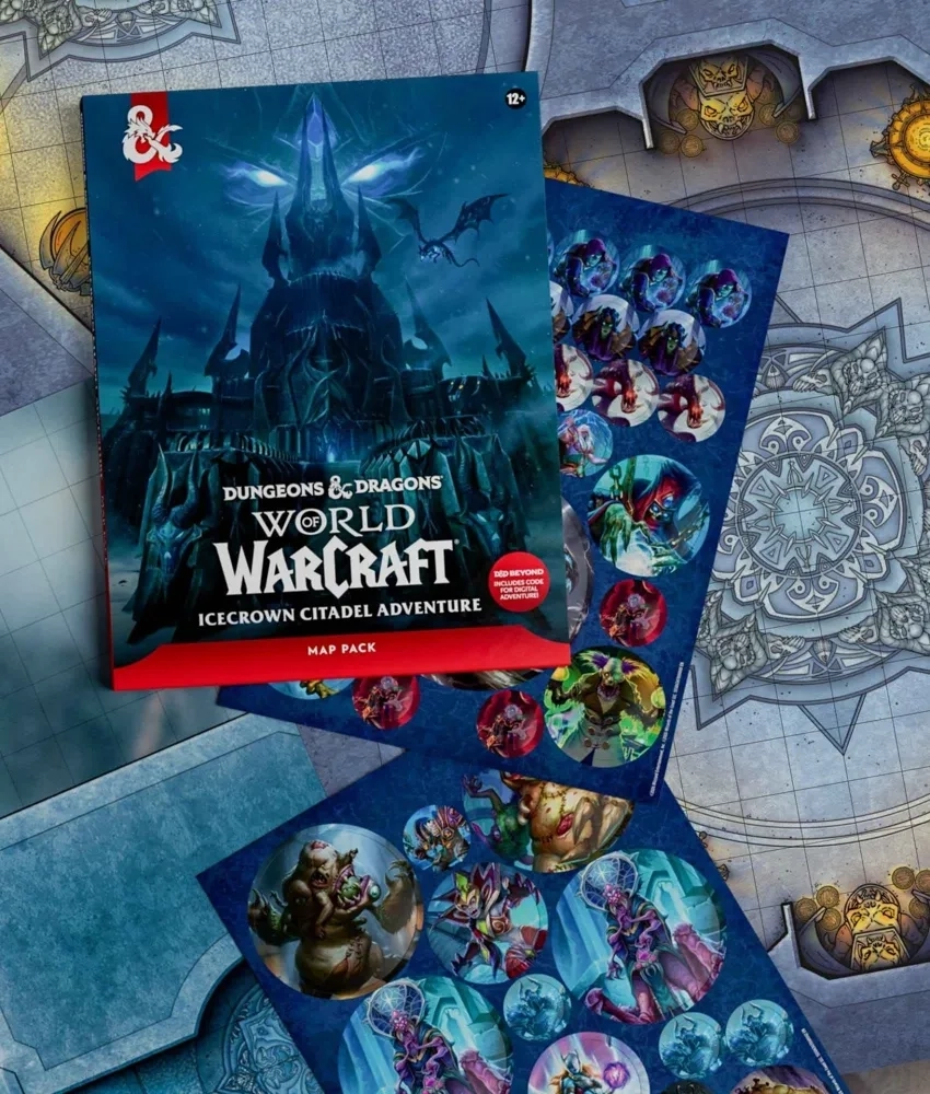 Dungeons & Dragons: World of Warcraft - Icecrown Citadel Adventure Map Pack - EN