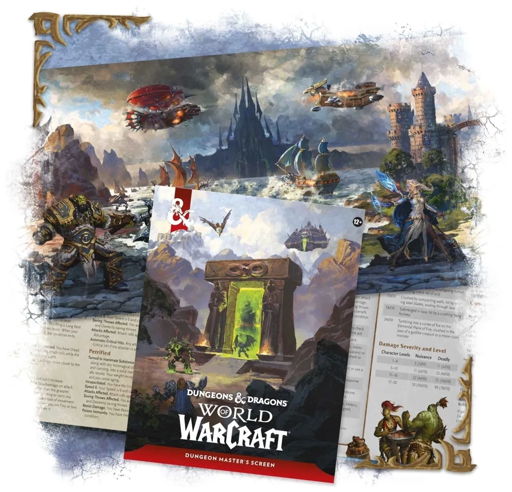 Dungeons & Dragons: World of Warcraft - Spielleiterschirm - EN
