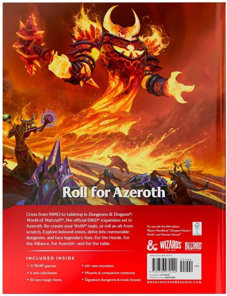 Dungeons & Dragons: World of Warcraft - Gameplay Expansion - EN