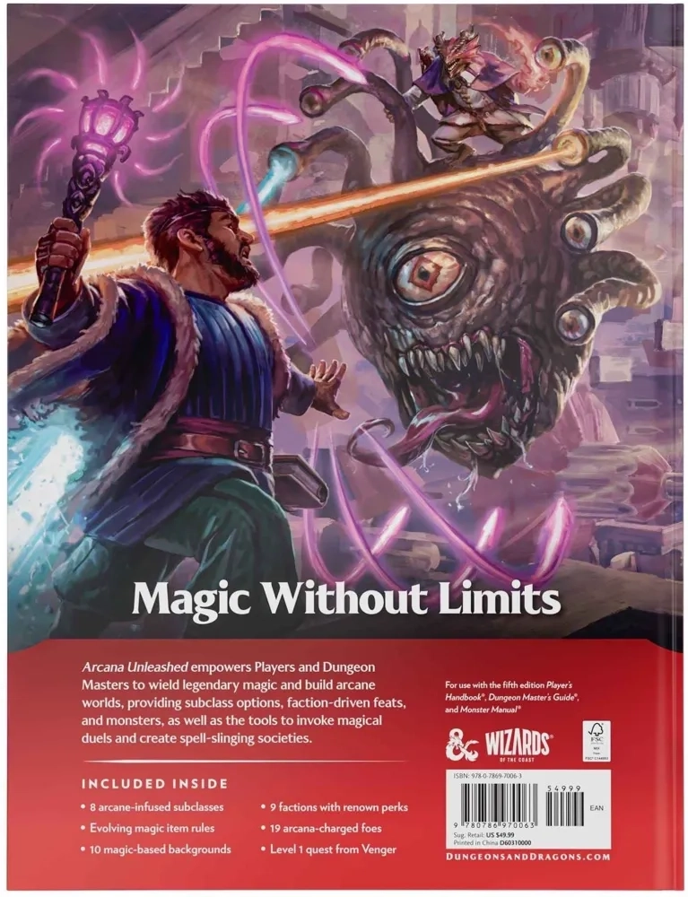 Dungeons & Dragons: Arcana Unleashed - Gameplay Expansion - EN