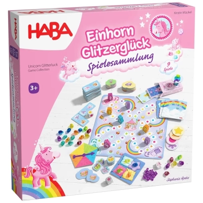 Einhorn Glitzerglück - Spielesammlung - DE/EN