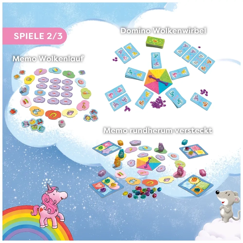 Einhorn Glitzerglück - Spielesammlung - DE/EN