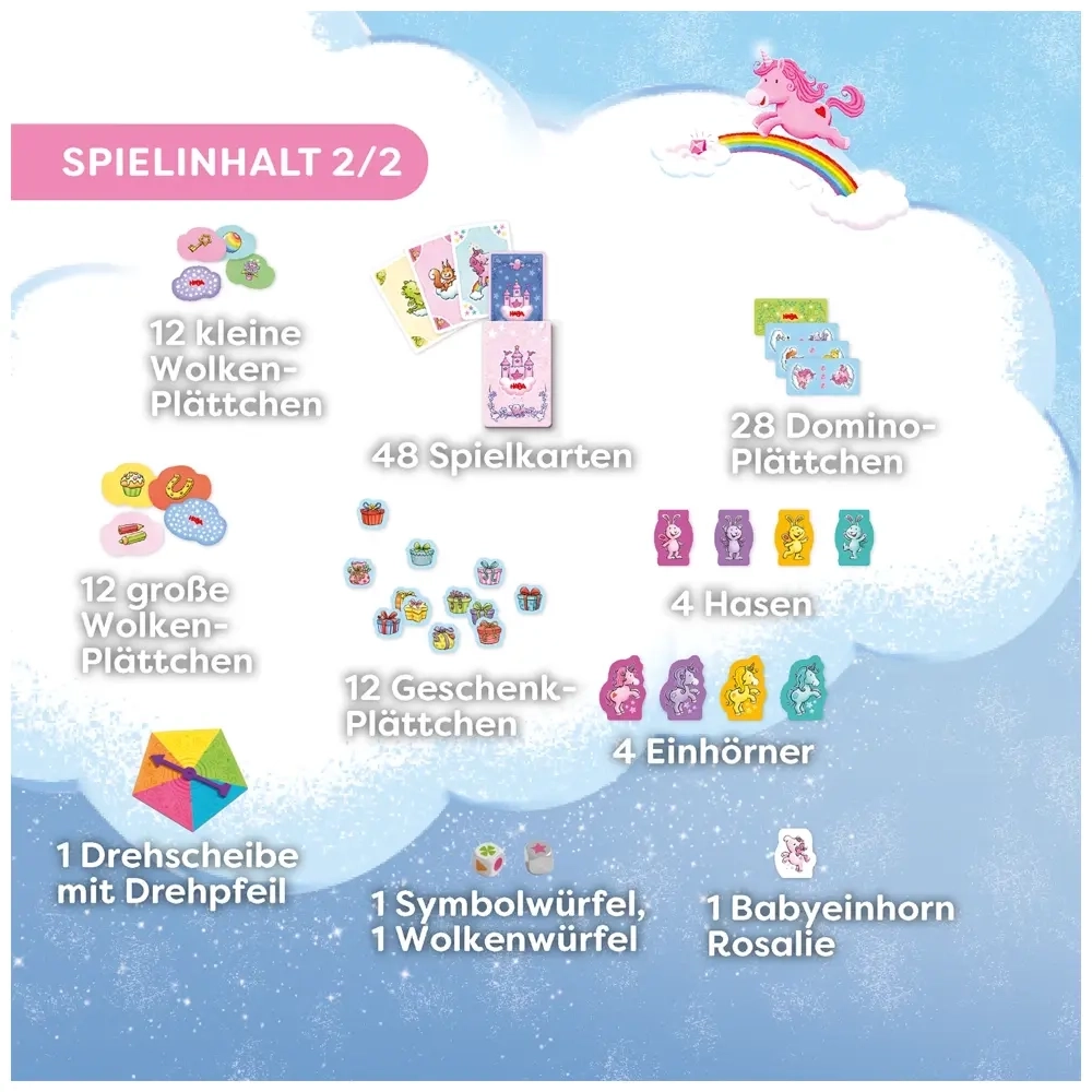 Einhorn Glitzerglück - Spielesammlung - DE/EN