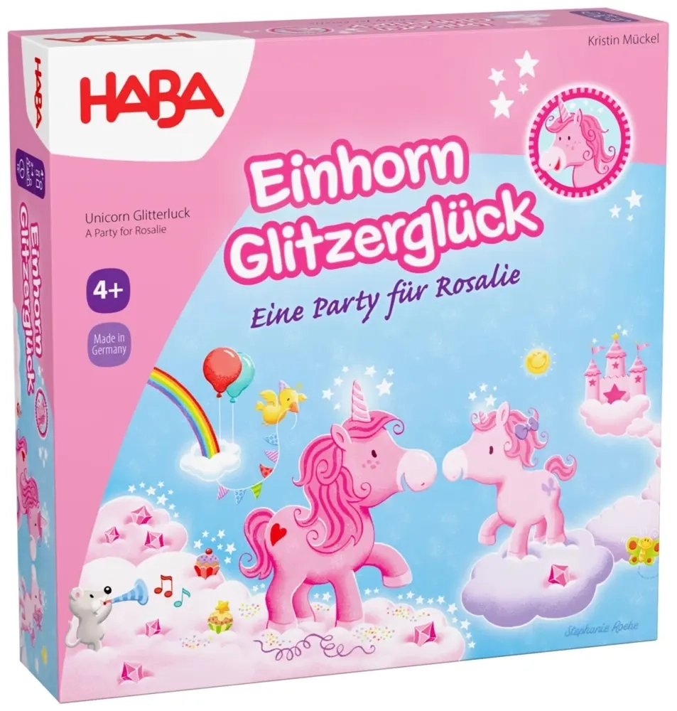 Einhorn Glitzerglück - Eine Party für Rosalie - DE/EN