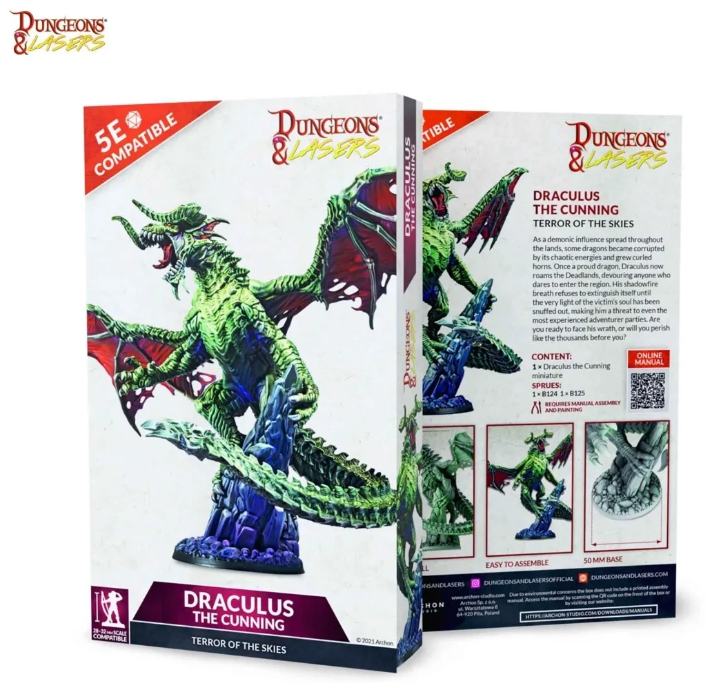 Dungeons & Lasers: Draculus The Cunning - Miniaturbausatz