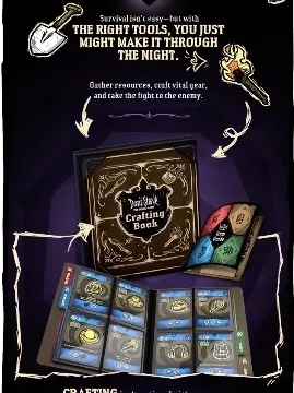Don't Starve: The Board Game - Deluxe Crafting Book - EN