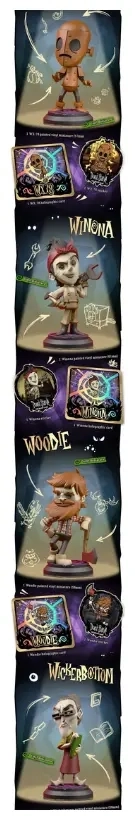 Don't Starve: The Board Game - Premium Miniatures - The Legends Set
