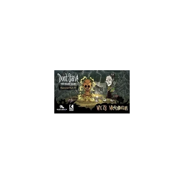 Don't Starve: The Board Game - Character Pack 2: Wickerbottom & WX-78 - Expansion - EN