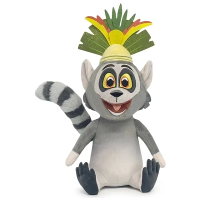 Madagascar Plüschfigur King Julien - 23 cm