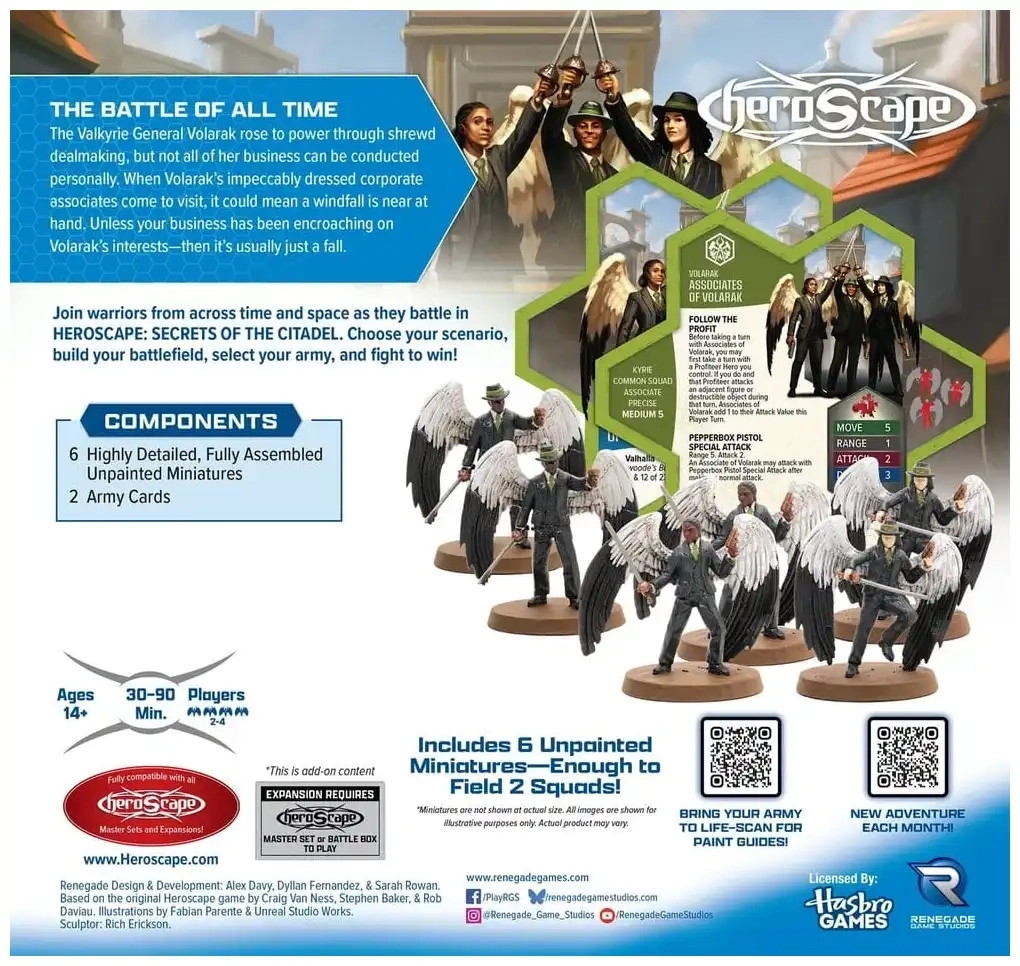Heroscape: Associates of Volarak - Armeeerweiterung - Standard Edition - EN