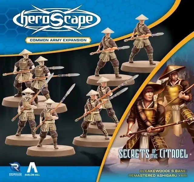 Heroscape: Ashigaru Yari Remastered - Armeeerweiterung - Standard Edition - EN