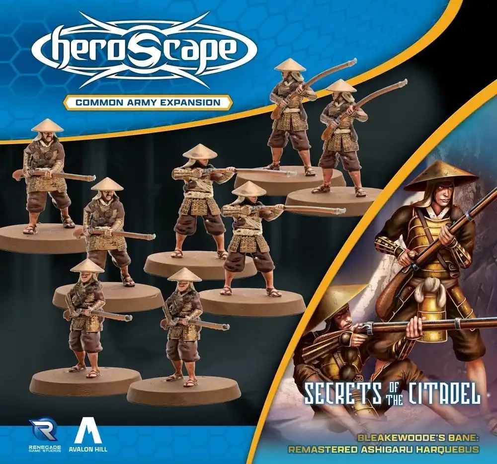 Heroscape: Ashigaru Harquebus Remastered - Armeeerweiterung - Standard Edition - EN