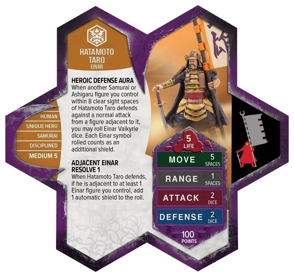 Heroscape: Einar High Command Remastered - Armeeerweiterung - Standard Edition - EN