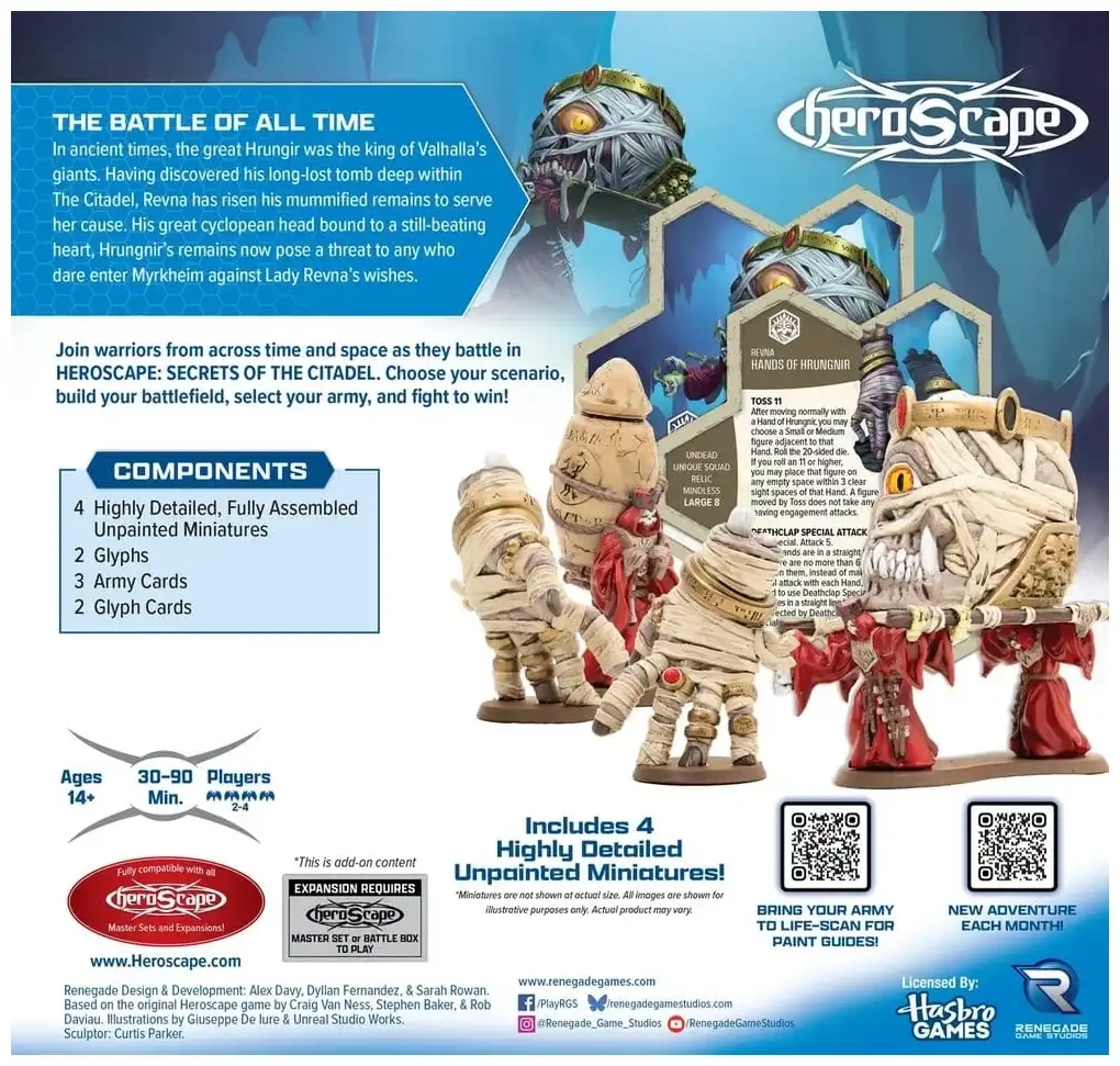 Heroscape: Awakened Ancient of the Umbral Covenant - Armeeerweiterung - Standard Edition - EN