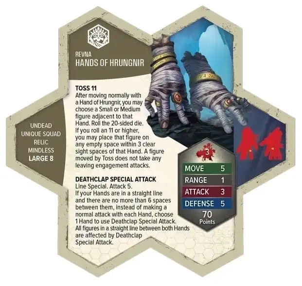Heroscape: Awakened Ancient of the Umbral Covenant - Armeeerweiterung - Standard Edition - EN