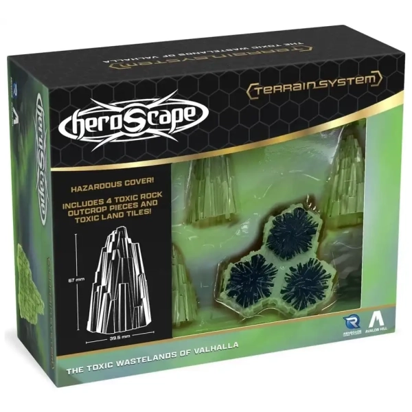 Heroscape: Toxic Wastelands of Valhalla - Geländeerweiterung - EN
