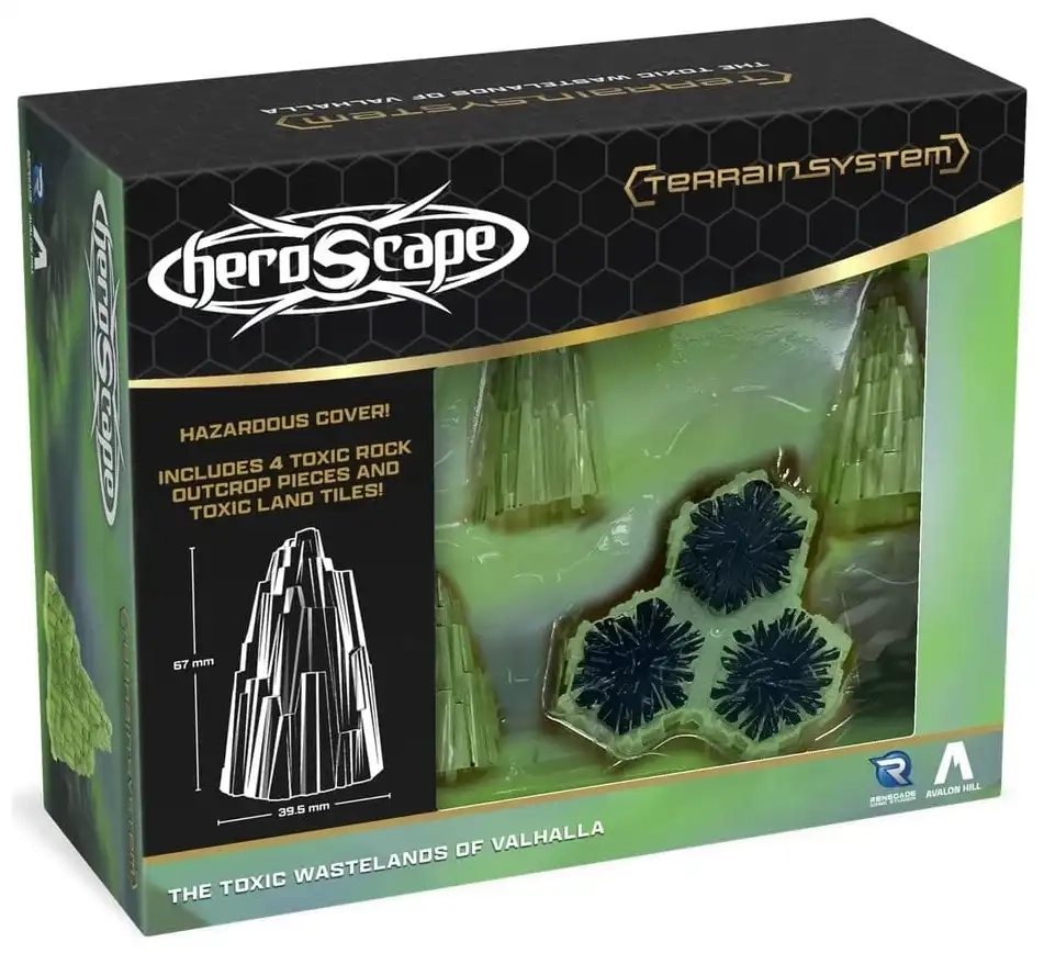 Heroscape: Toxic Wastelands of Valhalla - Geländeerweiterung - EN