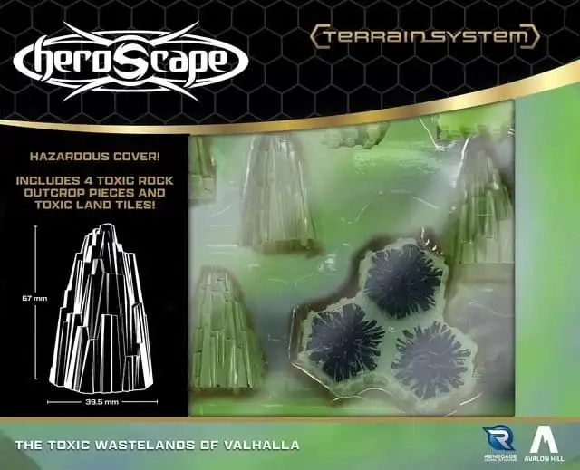 Heroscape: Toxic Wastelands of Valhalla - Geländeerweiterung - EN