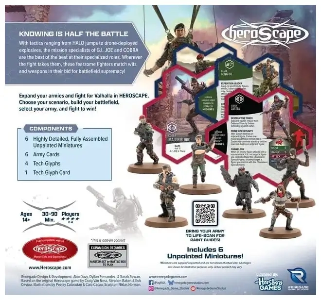G.I. JOE Heroscape: Mission Specialists - Armeeerweiterung - Standard Edition - EN
