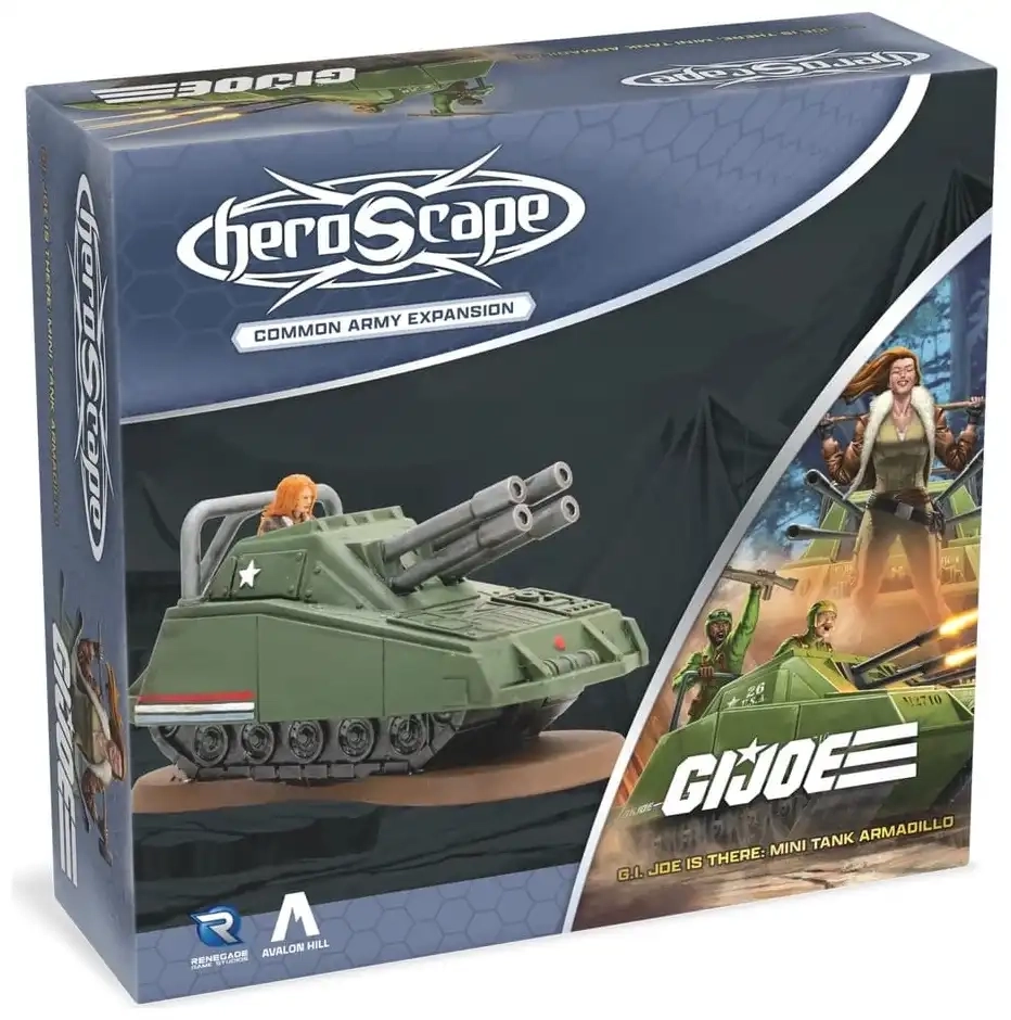 G.I. JOE Heroscape: Mini Tank Armadillo - Armeeerweiterung - EN