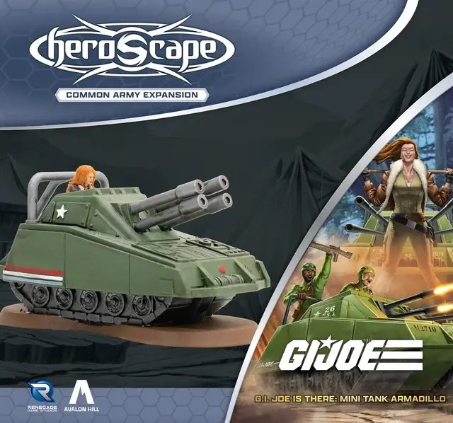 G.I. JOE Heroscape: Mini Tank Armadillo - Armeeerweiterung - EN