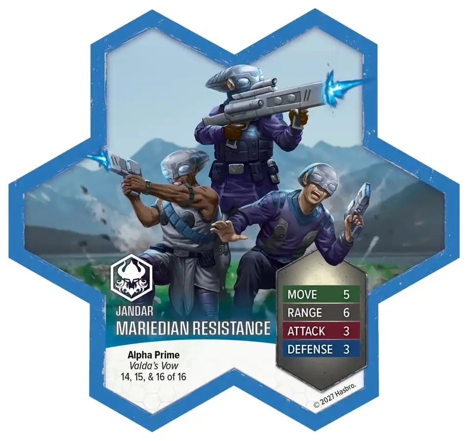 Heroscape: Mariedian Resistance Fighters - Armeeerweiterung - Standard Edition - EN