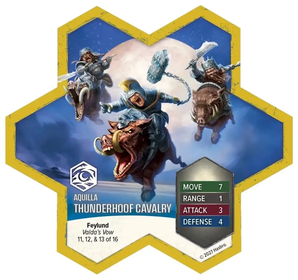 Heroscape: Thunderhoof Cavalry - Armeeerweiterung - Standard Edition - EN