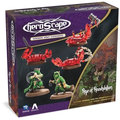 Heroscape: Molten Crustaceans & Tanuki Tricksters - Armeeerweiterung - Unbemalt - EN