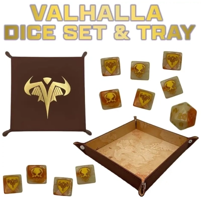 Heroscape: Valhalla - Würfel- und Würfelteller-Set - EN
