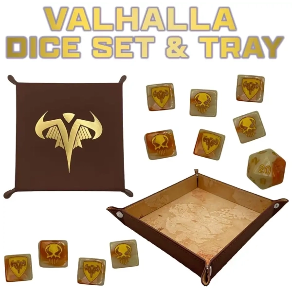 Heroscape: Valhalla - Würfel- und Würfelteller-Set - EN
