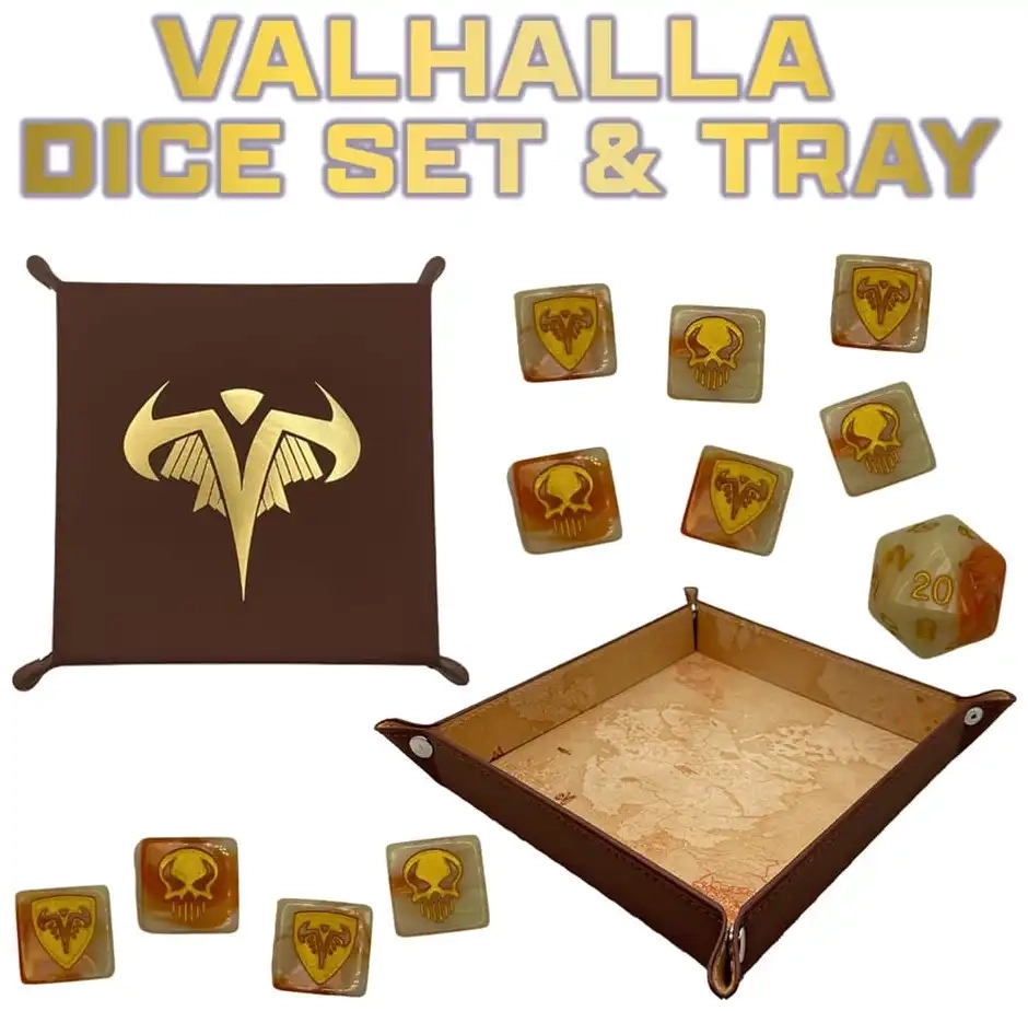Heroscape: Valhalla - Würfel- und Würfelteller-Set - EN