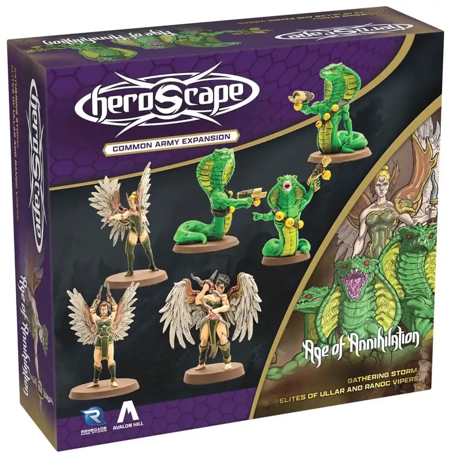 Heroscape: Elites of Ullar and Ranoc Vipers - Armeeerweiterung - Unbemalt - EN