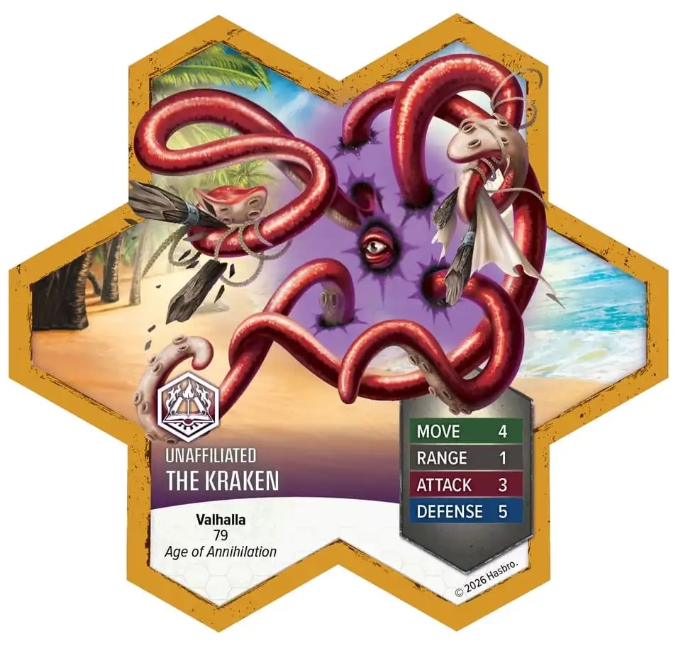 Heroscape: Thormun and Kraken - Armeeerweiterung - EN