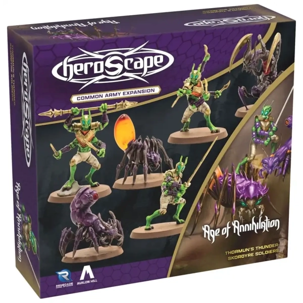 Heroscape: Skordyre Soldiers - Armeeerweiterung - Unbemalt - EN
