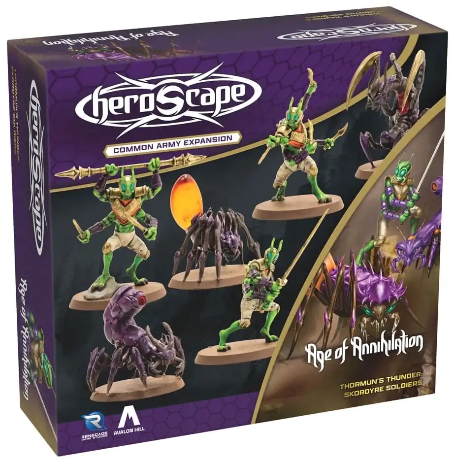 Heroscape: Skordyre Soldiers - Armeeerweiterung - Unbemalt - EN