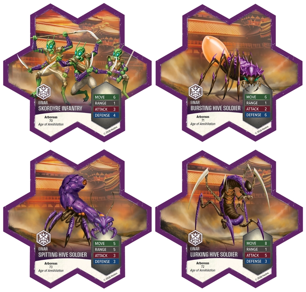 Heroscape: Skordyre Soldiers - Armeeerweiterung - Unbemalt - EN