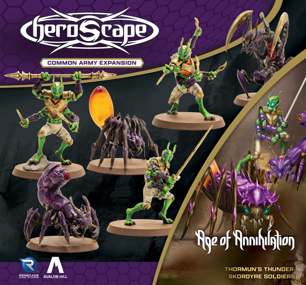 Heroscape: Skordyre Soldiers - Armeeerweiterung - Unbemalt - EN