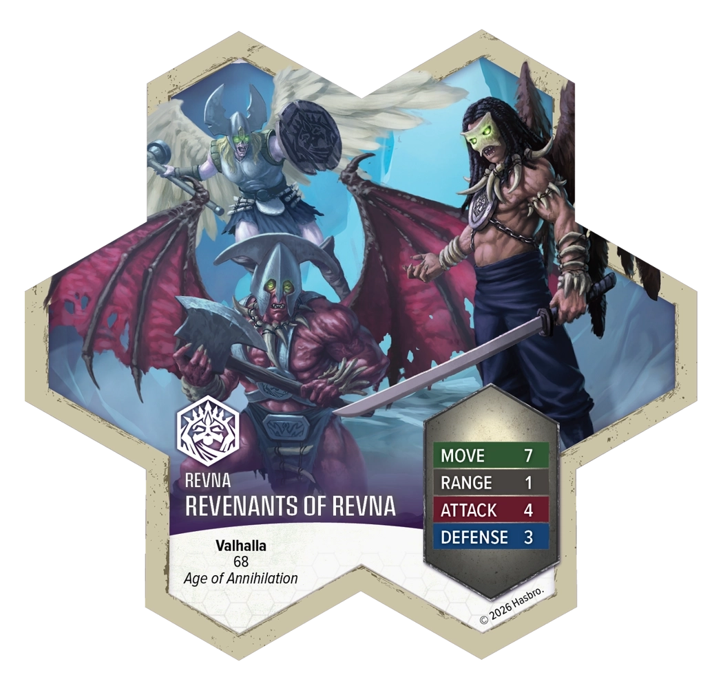 Heroscape: Revenants of Revna and Nuckelavee - Armeeerweiterung - Unbemalt - EN