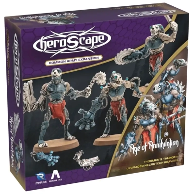 Heroscape: Upgraded Necrotech Reavers - Armeeerweiterung - Unbemalt - EN