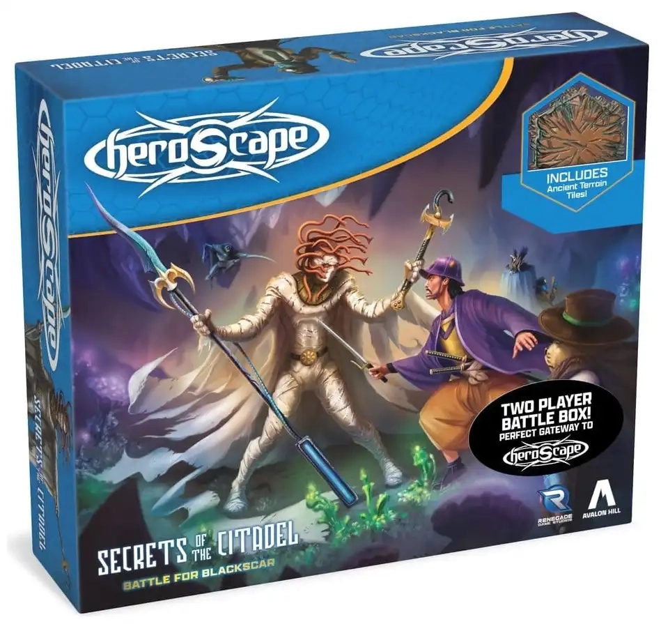 Heroscape: Secrets of the Citadel - Battle for Blackscar Battle Box - Unbemalt - EN