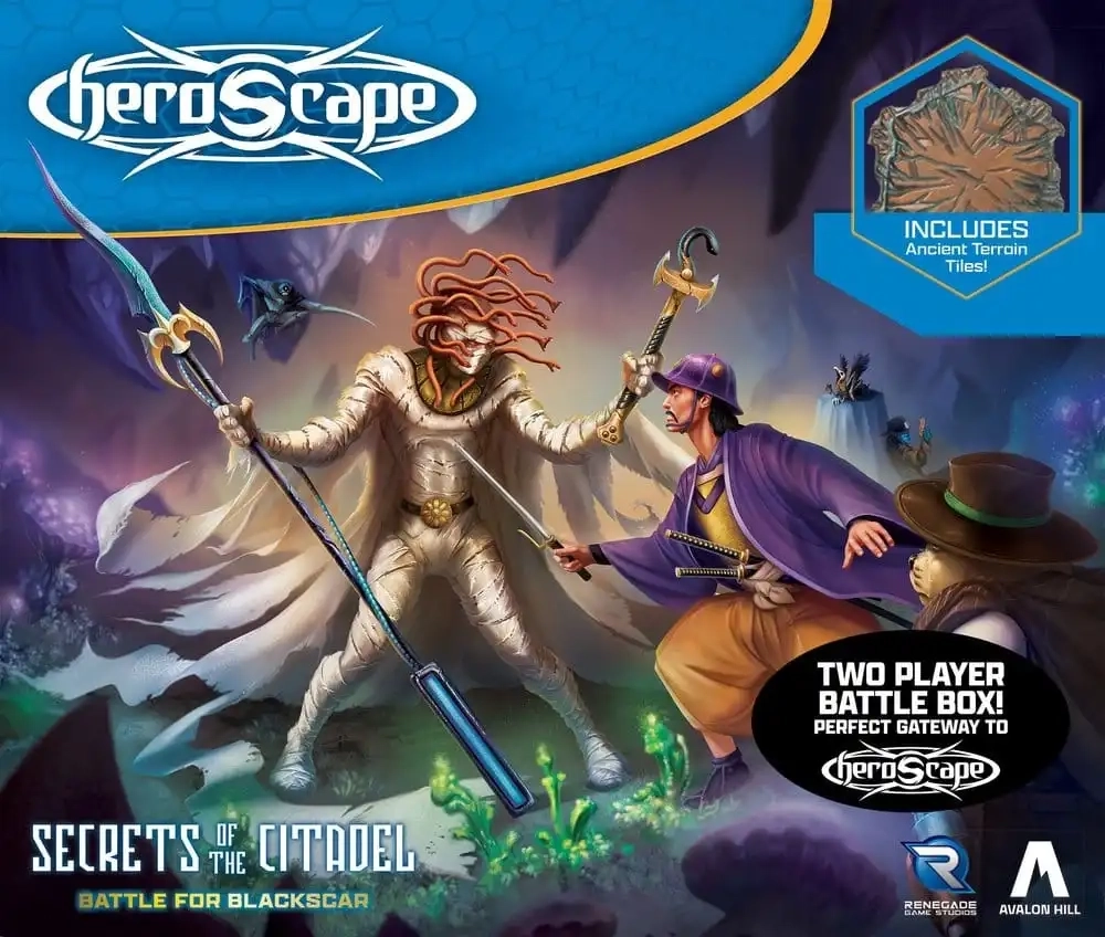 Heroscape: Secrets of the Citadel - Battle for Blackscar Battle Box - Unbemalt - EN