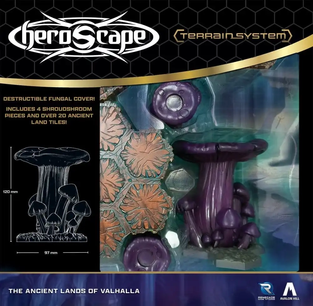 Heroscape: The Ancient Lands of Valhalla - Geländeerweiterung - EN