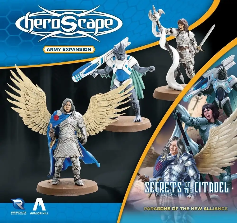 Heroscape: Paragons of the New Alliance - Armeeerweiterung - Unbemalt - EN